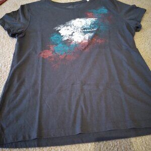 Short-sleeved Sonoma Top with Flowers